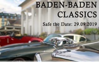 Safe the Date zum Baden-Baden Classics am 29.09.2019